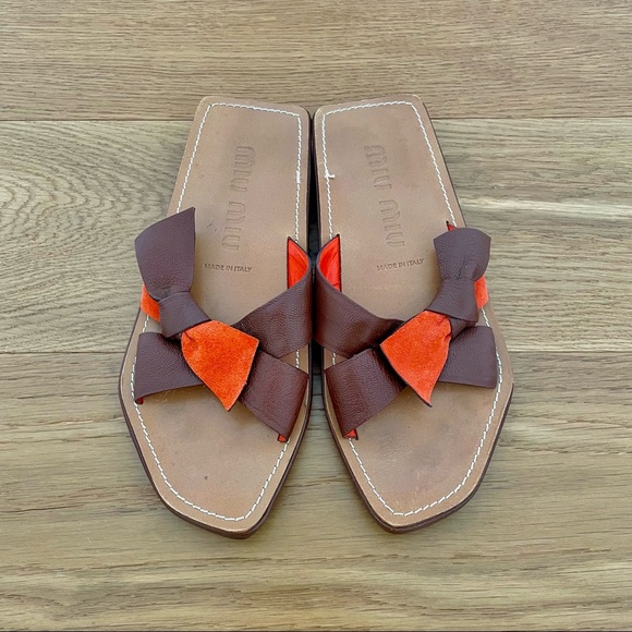 miu miu Vintage Sandals, 38.5 - Picture 2 of 13